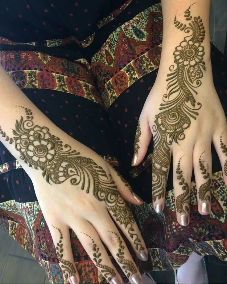 arabic-mehndi-design-easy-and-beautiful-2 Arabic Mehndi Design Easy And Beautiful