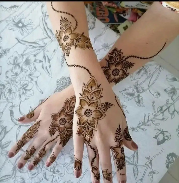 back-hand-arabic-mehndi-design-4 Back Hand Arabic Mehndi Design