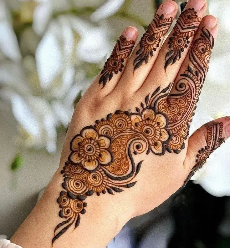 back-hand-arabic-mehndi-design-5 Back Hand Arabic Mehndi Design