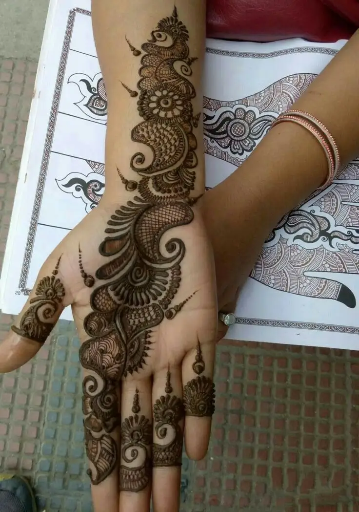 easy-arabic-mehndi-design-1 Easy Arabic Mehndi Design