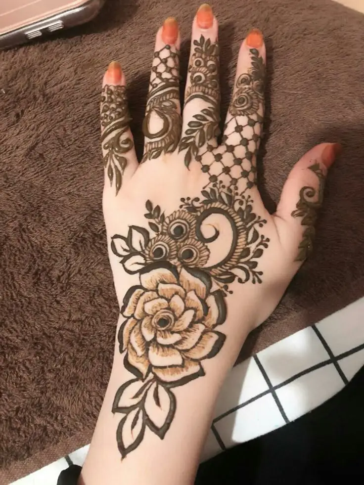 easy-arabic-mehndi-design-4 Easy Arabic Mehndi Design