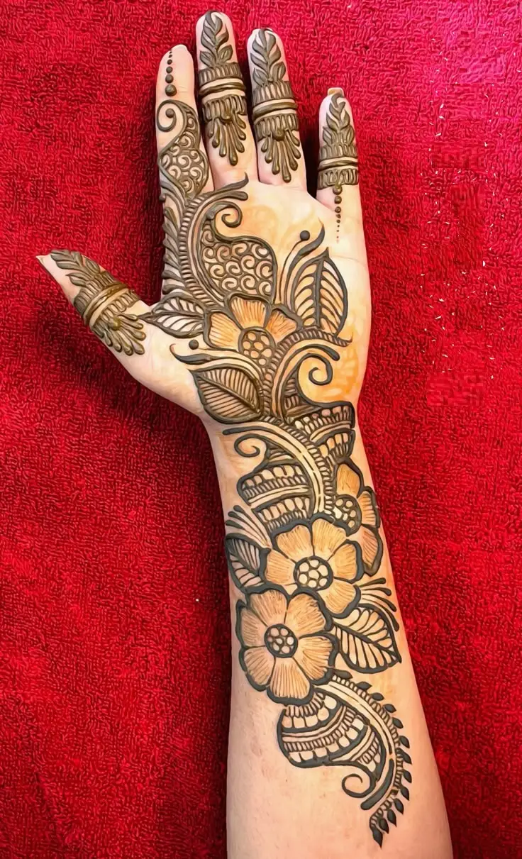 front-hand-mehndi-design-arabic-2 Front Hand Mehndi Design Arabic