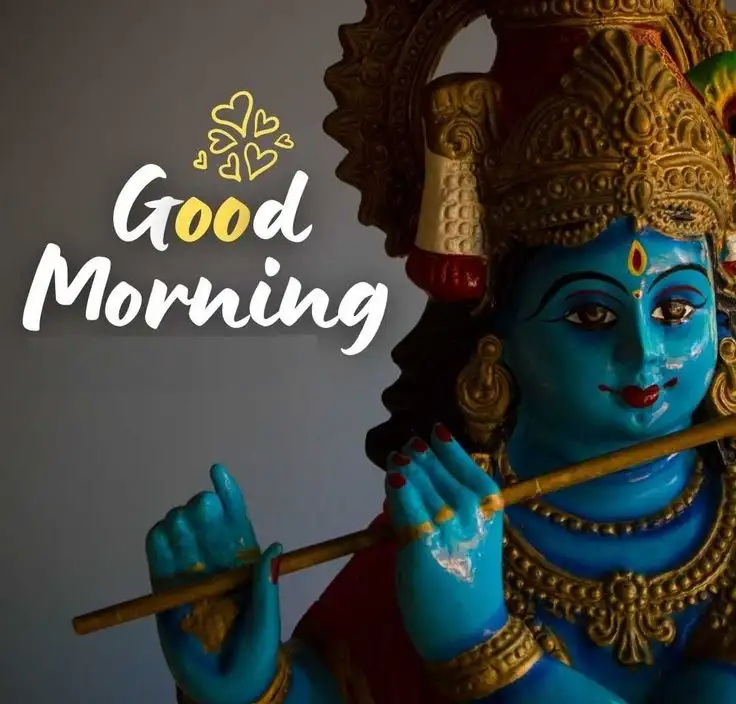 Good Morning Krishna Images