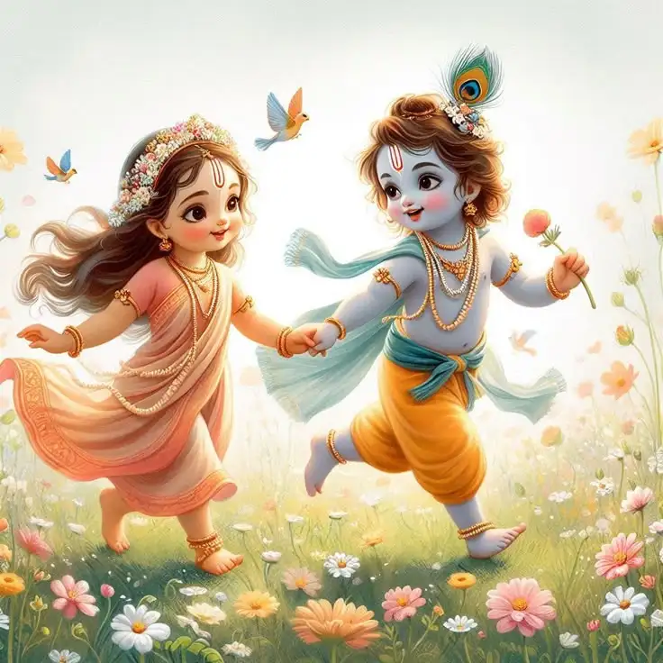 little-radha-krishna-images-1 little radha krishna images