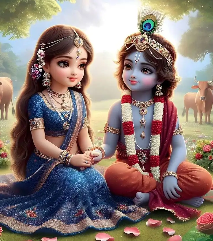 little-radha-krishna-images-3 little radha krishna images