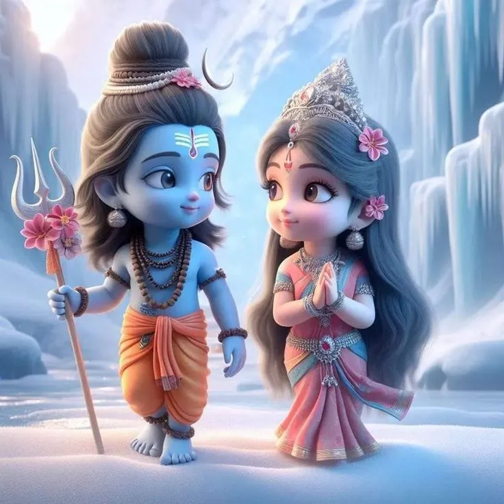 shiv-parvati-cute-images-4 shiv parvati cute images