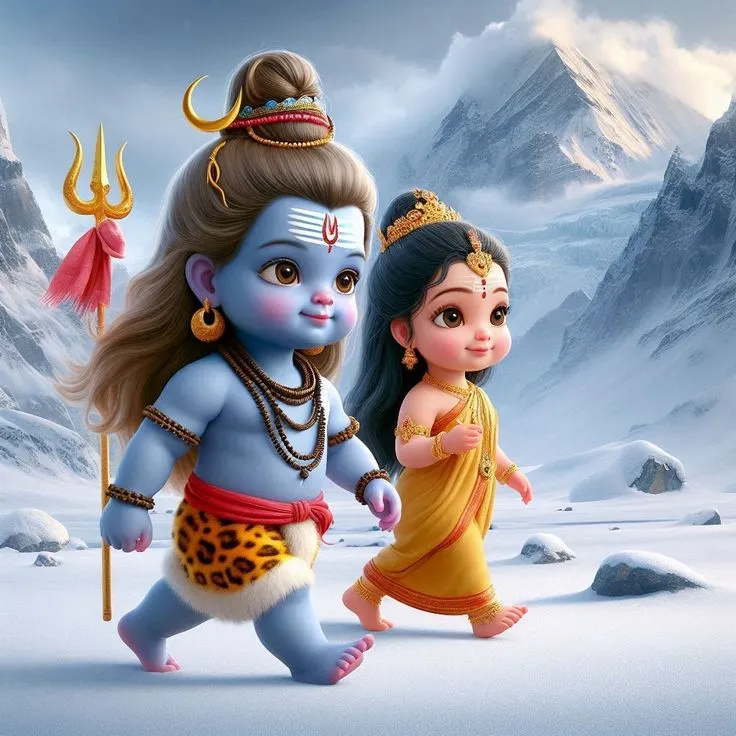 shiv-parvati-cute-images-6 shiv parvati cute images