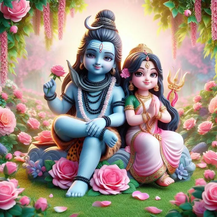shiv-parvati-cute-images-8 shiv parvati cute images